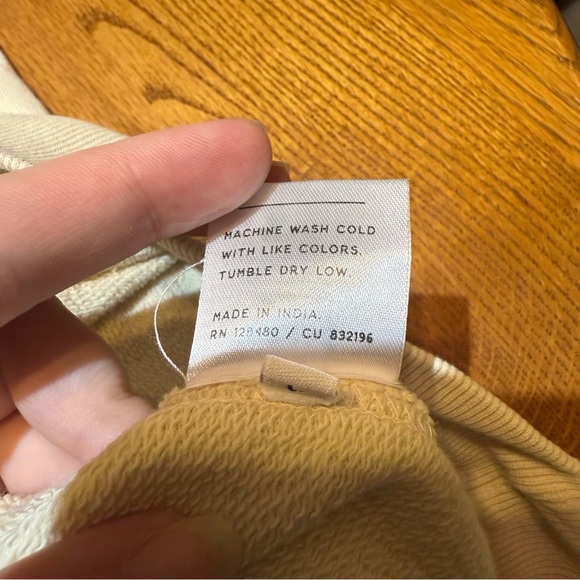 Pact Essential Sweatshirt Dress Size Large Organic Cotton Pockets NWT - Picture 7 of 8